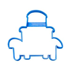 little blue truck farm vehicle childrens book outline cookie cutter made in usa pr3384