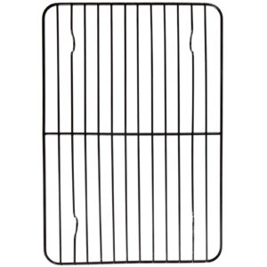 chefmade baking and cooling rack, nonstick 12.2-inch rectangle wire rack bakeware