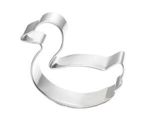 wjsyshop swan cookie cutter stainless steel