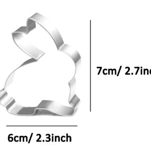 WJSYSHOP Bunny Rabbit Shape Cookie Cutter