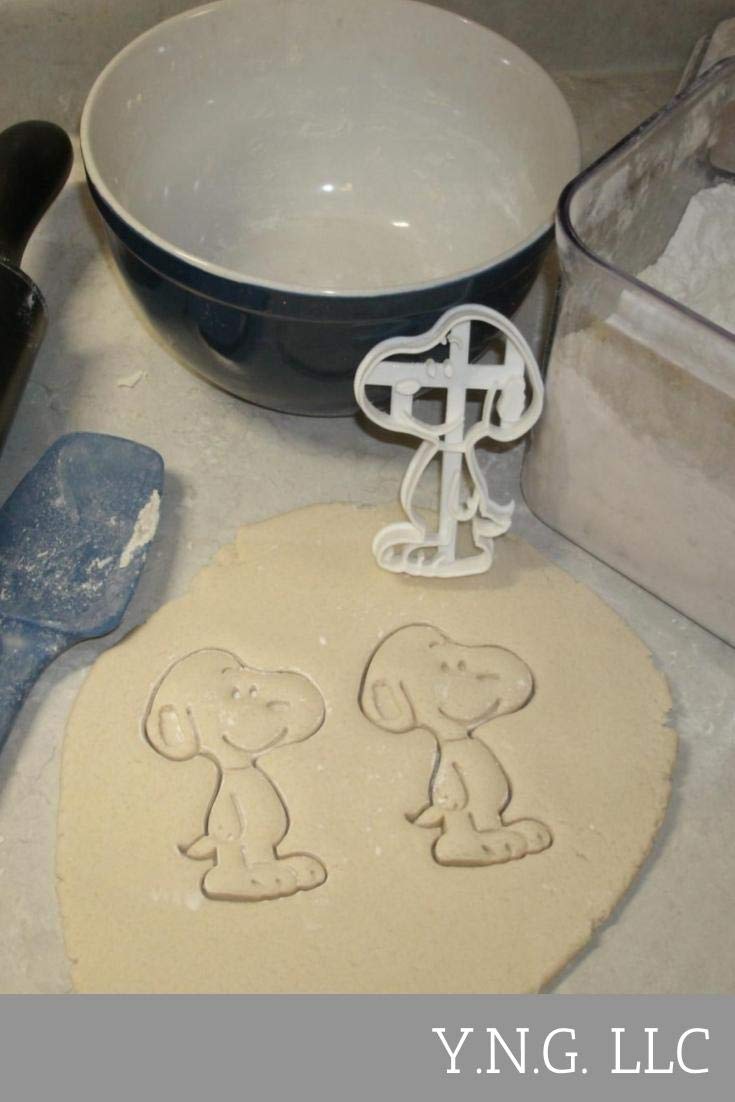 INSPIRED BY SNOOPY PET BEAGLE COMICS CARTOON CHARACTER COOKIE CUTTER BAKING TOOL MADE IN USA PR615