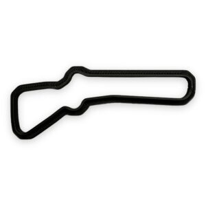 shotgun cookie cutter with easy to push design (5 inch)