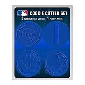 mlb chicago cubs officially licensed set of cookie cutters