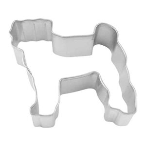 pug dog 3.75 inch cookie cutter from the cookie cutter shop – tin plated steel cookie cutter