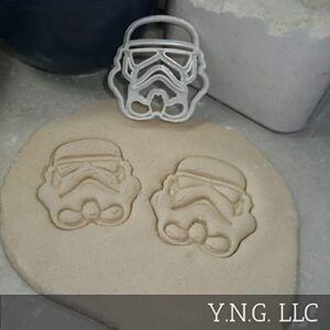 STORM TROOPER HELMET STAR WARS THEMED COOKIE CUTTER MADE IN USA PR545