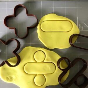 Math Symbols Cookie Cutters (set of 4)