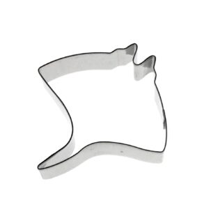 LAWMAN Ocean Creature Cookie Cutter Dolphin Shark Whale Sea-turtle Stingray Candy Biscuit Fondant Pastry Baking 5 pcs set