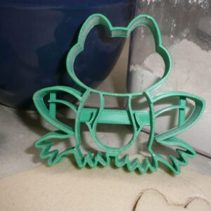FROG WITH DETAIL AMPHIBIAN COOKIE CUTTER MADE IN USA PR4460