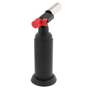 Lot45 Butane Kitchen Torch, 1oz - Small Torch Lighters Butane Refillable Canister, Cooking Blow Torch for Big Flame