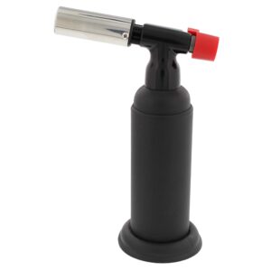 Lot45 Butane Kitchen Torch, 1oz - Small Torch Lighters Butane Refillable Canister, Cooking Blow Torch for Big Flame