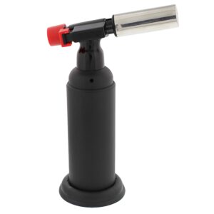 Lot45 Butane Kitchen Torch, 1oz - Small Torch Lighters Butane Refillable Canister, Cooking Blow Torch for Big Flame