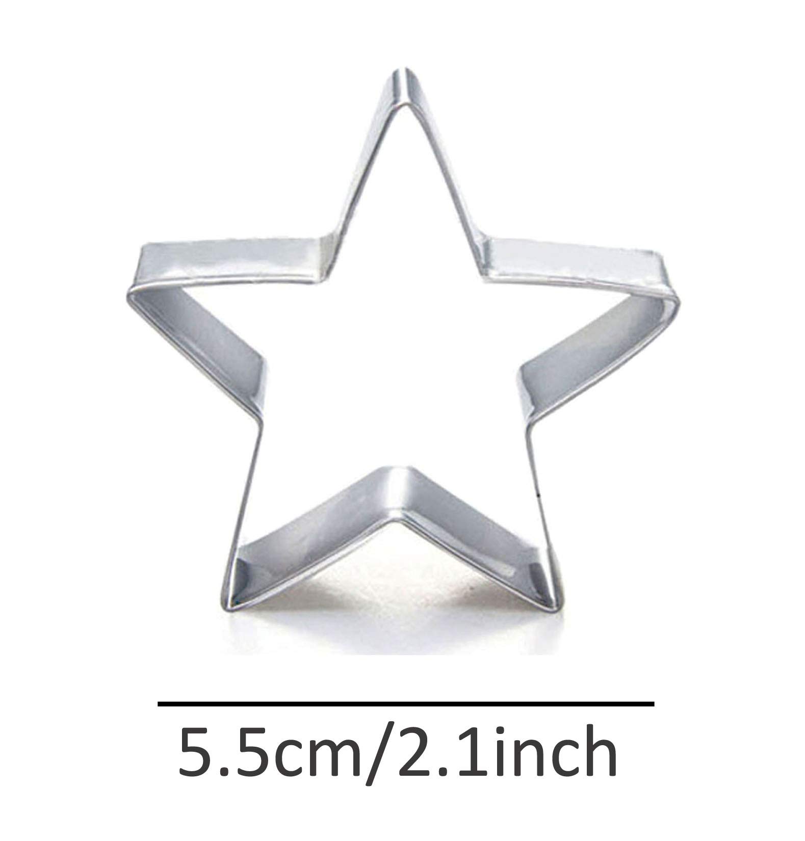 WJSYSHOP Star Shape Cookie Cutter for Christmas Party