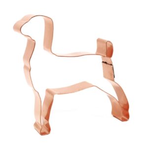 Boer Goat Farm Animal Cookie Cutter 3.75 X 4 inches - Handcrafted Copper Cookie Cutter by The Fussy Pup