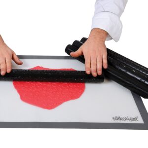 Silikomart Silicone Mat Fibreglass 400X300 – 70.626.87.0065 Fibreglass 5 mm Silicone White 6.5x7x42.5 cm