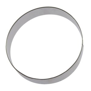 1 Dozen/12 Count Biscuit Circle 4 Inch Cookie Cutters from The Cookie Cutter Shop – Tin Plated Steel Cookie Cutters