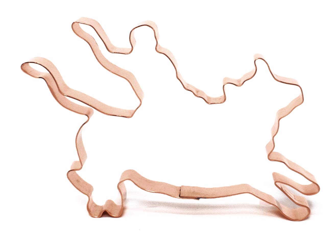 Professional Bull Riding Cowboy ~ Rodeo Copper Cookie Cutter