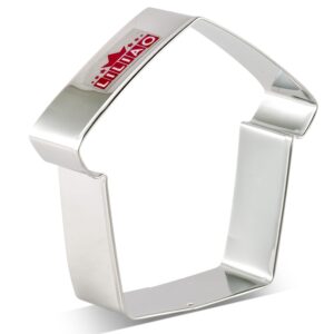 LILIAO Dog House Cookie Cutter, 3.7 inch, Stainless Steel