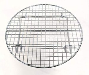 update international-str1475 14.75" chrome-plated steamer rack - silver