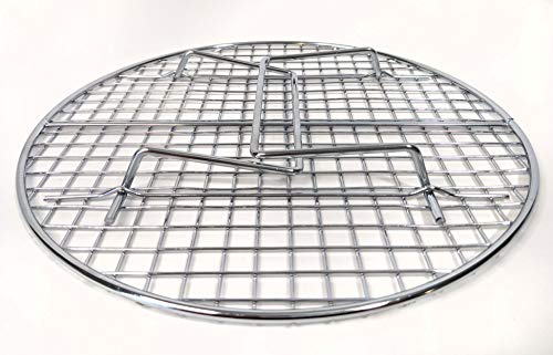 Update International-STR1475 14.75" Chrome-Plated Steamer Rack - Silver