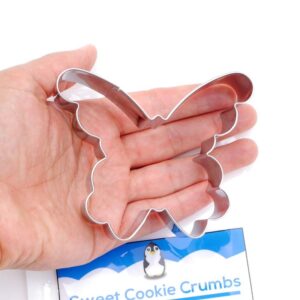 Sweet Cookie Crumbs Butterfly Cookie Cutter - Stainless Steel