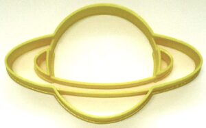 saturn sixth 6th planet with rings solar system cookie cutter made in usa pr2205