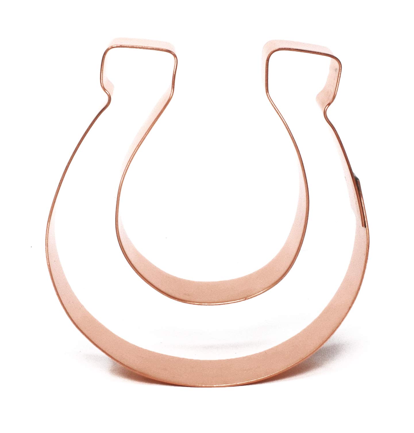 Horseshoe Copper Cookie Cutter by The Fussy Pup (3 Inch)