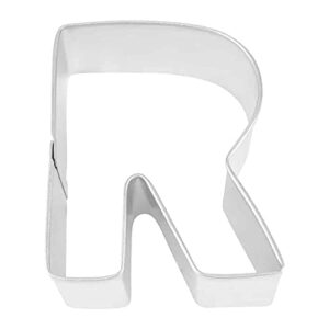alphabet letter r 3 inch cookie cutter from the cookie cutter shop – tin plated steel cookie cutter