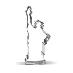 4.7 inch statue of liberty cookie cutter - stainless steel