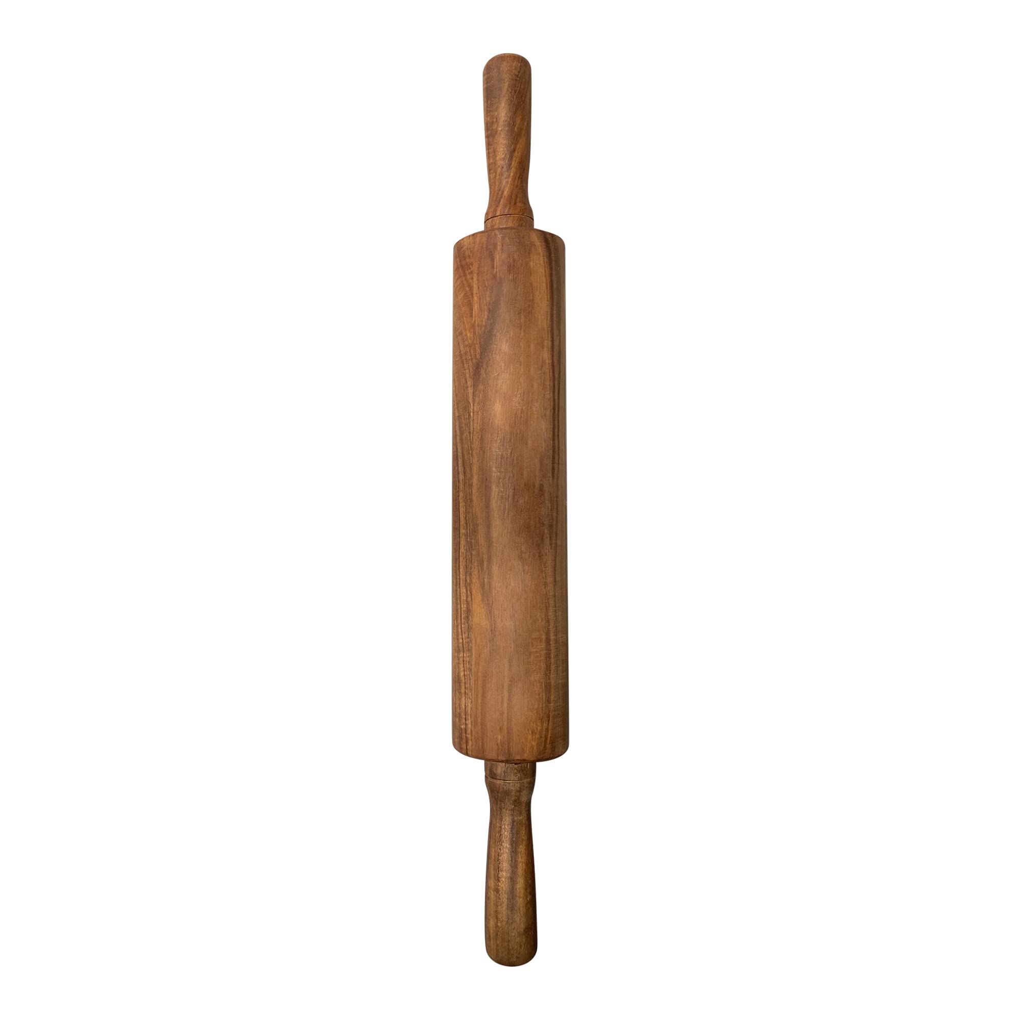 Ironwood Gourmet Acacia Wood Rolling Pin, Brown Medium