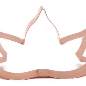 Lotus Flower Copper Cookie Cutter