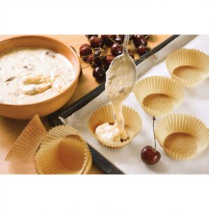 Beyond Gourmet 048/2 Baking Cups, Unbleached Paper, MADE In Sweden, 2 Boxes of 48