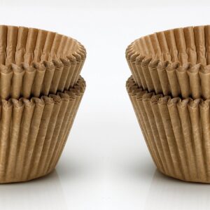 Beyond Gourmet 048/2 Baking Cups, Unbleached Paper, MADE In Sweden, 2 Boxes of 48