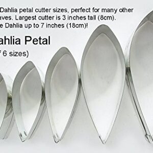 Dahlia Petal Cutter Set by WSA