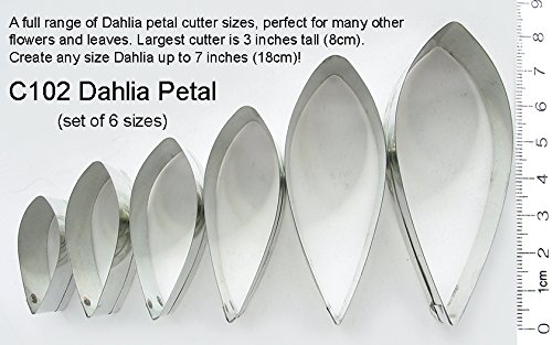 Dahlia Petal Cutter Set by WSA