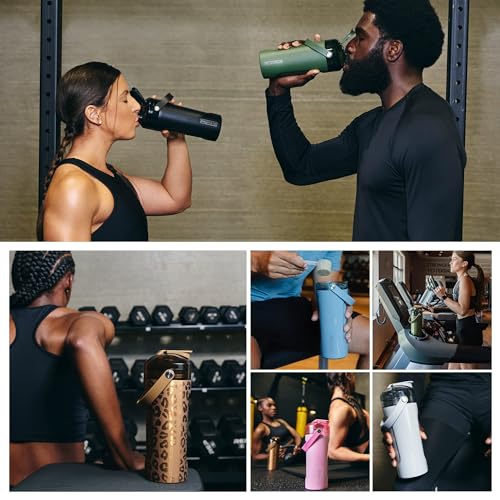 BrüMate MultiShaker Blender Shaker Bottle | 100% Leakproof Insulated Stainless Steel The Perfect Shaker Cup, Protein Shaker Bottle, and Pre Workout Bottle for the Gym | 26oz (Aqua)