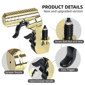 Champagne Gun Shooter,The 4th Generation Beer Gun Shooter,Alcohol Gun Shooter Bottle Squirt Spray Gun for Party Club Bar Festival Birthday Wedding Christmas