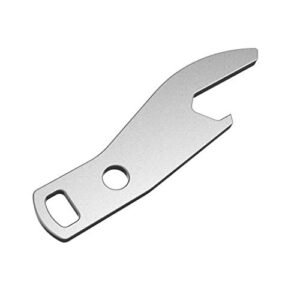 keysmart bottle opener add-on accessory for keysmart, keysmart flex, and keysmart pro key holders, solid and durable beer opener (stainless steel)