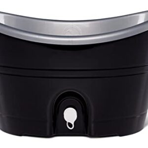 Igloo Party Bucket Cooler Black/Silver, 20 quart