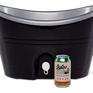 Igloo Party Bucket Cooler Black/Silver, 20 quart