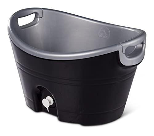 Igloo Party Bucket Cooler Black/Silver, 20 quart