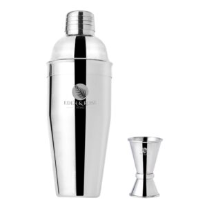 martini shaker - martini shaker set - cocktail shaker set with jigger - shakers bartending - martini shaker with strainer - drink shakers cocktail kit - 24oz stainless steel drink mixers for cocktails