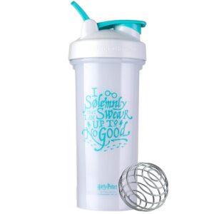 blenderbottle harry potter shaker bottle pro series perfect for protein shakes and pre workout, 28-ounce, i solemnly swear