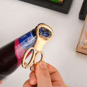 24PCS gold 60th bottle opener for 60th birthday favors 60th gold wedding party gifts 60th birthday party souvenirs or decorations for' guests (24, 60)