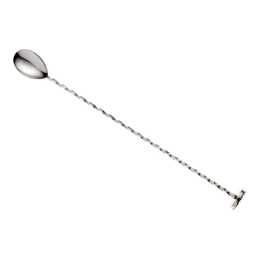 Barfly Muddle Bar Spoon, Muddler 11 13/16" (30 cm), Stainless Steel