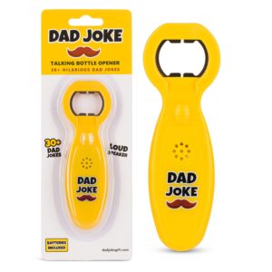 dad joke bottle opener | a funny gift for dad with 30+ hilarious dad jokes