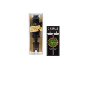 cork pops wine bottle opener w/ corkpops replacement cartridges (box of 2)