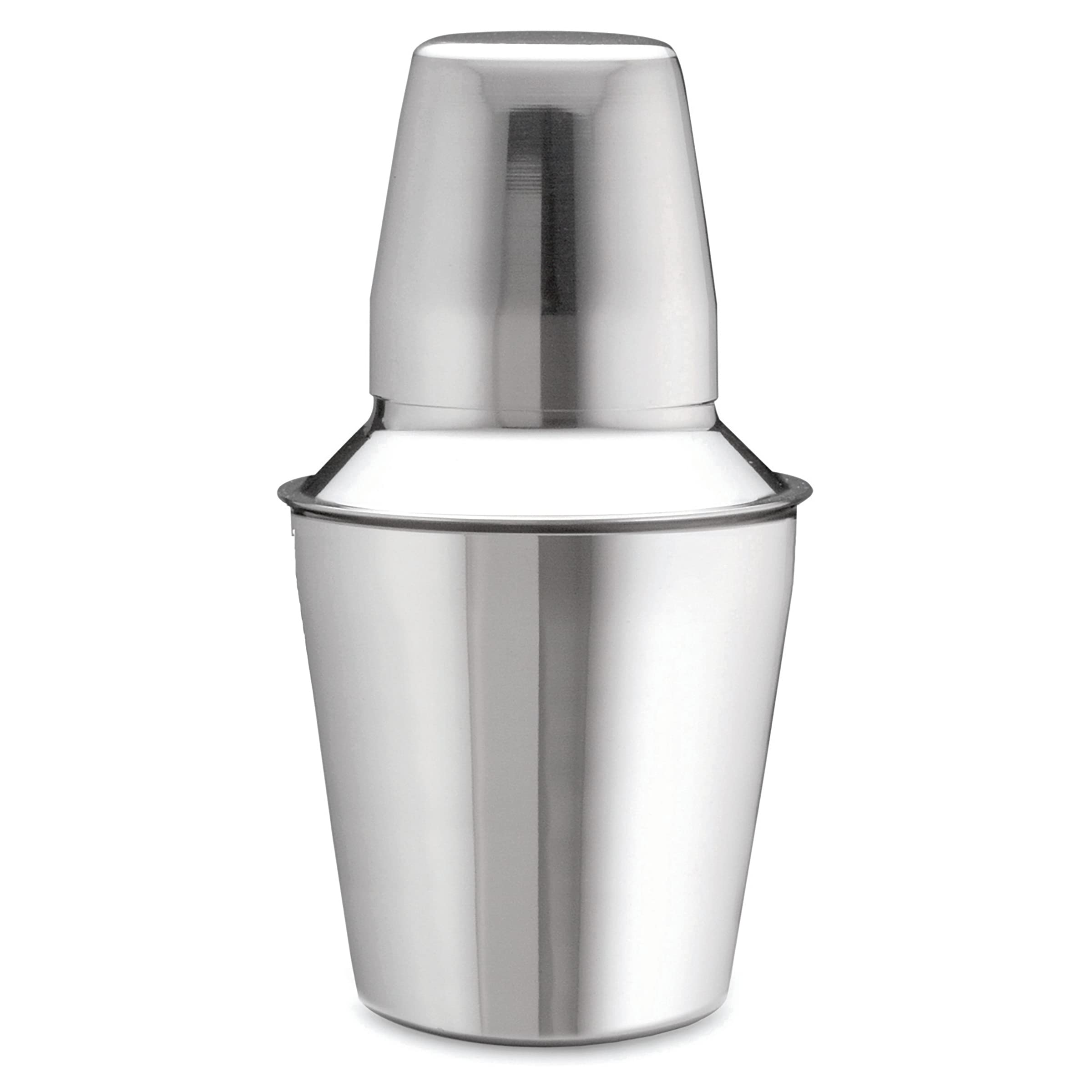 TableCraft 3-Piece Stainless Steel Cocktail Shaker, 8-Ounce