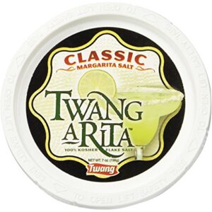 Twang-A-Rita Classic Rimming Salt Tub, 7 Ounce Tub (Single)