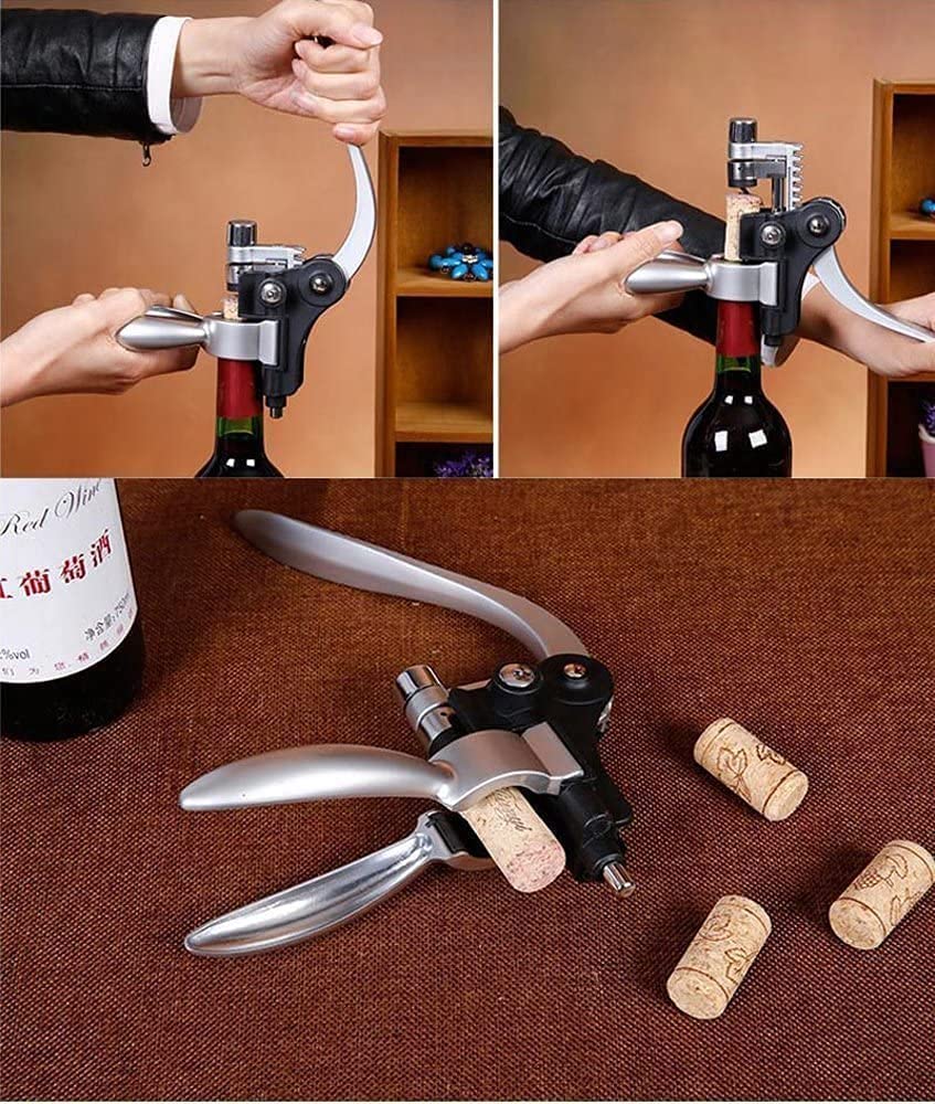 VASFFG Wine Opener Set, Manual Wine Corkscrew, Wine Opener Set Accessories.Rabbit Wine Opener Set Gift Box.