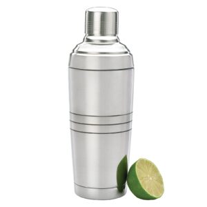 barfly double wall insulated cocktail shaker tin, 19 oz (550 ml), stainless (m37157)